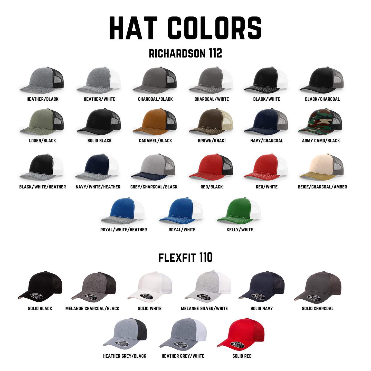 Custom Embroidered Hats